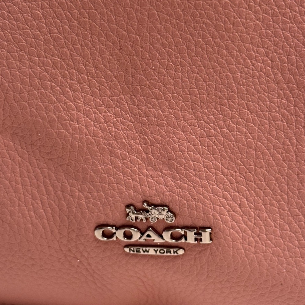 Coach Elle Hobo Bag in Petal Pink Pebble Leather - NWT - Picture 3 of 16